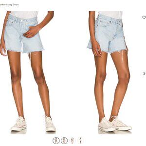 AGOLDE Parker Long Jean Shorts in Jinx Size 26